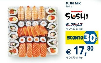 Esselunga Sushi Mix offerta