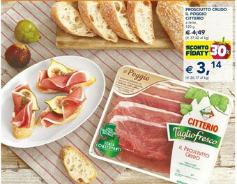 Esselunga Citterio Il Prosciutto Crudo 120 G(ml) offerta
