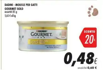 Coop Gourmet Purina Cibo per gatti offerta