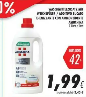 Coop Amuchina Additivo Bucato Igienizzante Con Ammorbidente offerta