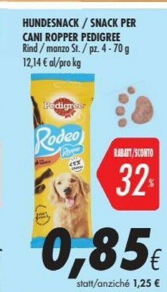 Coop Pedigree Cibo per cani offerta