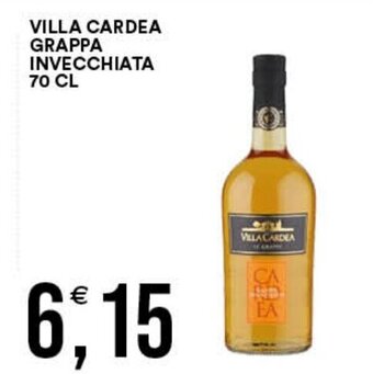 Premium Cash&Carry VILLA CARDEA GRAPPA INVECCHIATA 70 CL offerta