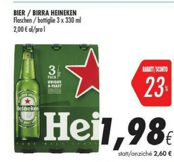 Coop Heineken Birra offerta