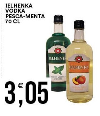 Premium Cash&Carry IELHENKA VODKA PESCA-MENTA 70 CL offerta