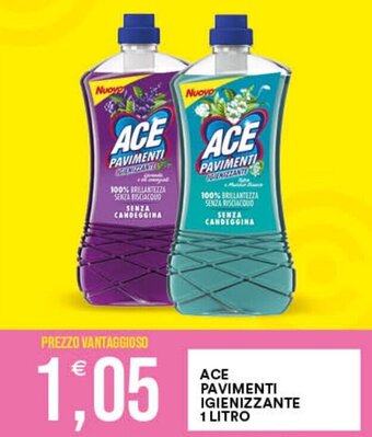 Premium Cash&Carry ACE PAVIMENTI IGIENIZZANTE 1 LITRO offerta