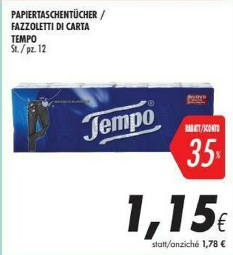 Coop Tempo Fazzoletti Di Carta offerta
