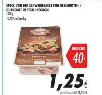 Coop Negroni Guanciale In Petali offerta