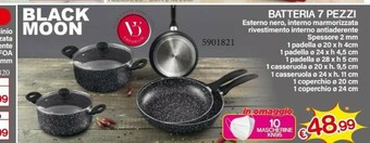 Black Moon Batteria 7 Pezzi