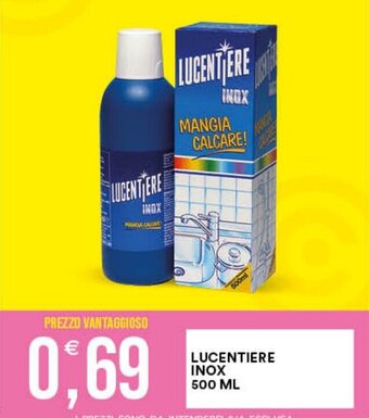 Premium Cash&Carry LUCENTIERE INOX 500 ML offerta
