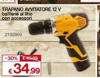 Trapano Avvitatore 12 V