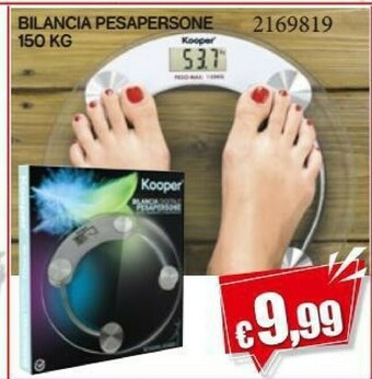 Satur Kooper Bilancia Pesapersone offerta