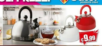 Satur Bollitore 3 L In Acciaio offerta