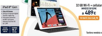 Unieuro Apple iPad offerta