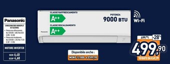 Unieuro Panasonic Condizionatori offerta