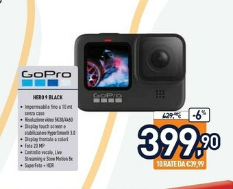 Unieuro Gopro Hero offerta