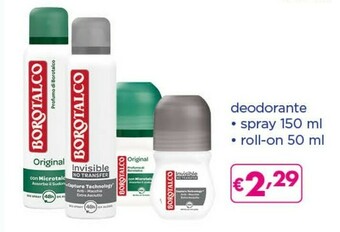 Acqua & Sapone Borotalco Deodorante offerta