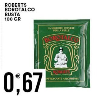 ROBERTS BOROTALCO BUSTA 100 GR