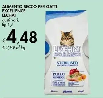 Bennet Monge Alimento Secco Per Gatti Excellence Lechat offerta