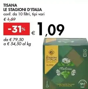 Bennet Le stagioni d'italia Tisane offerta