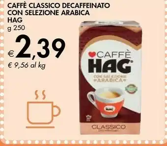 Bennet Hag Caffè Classico 250 G(ml) offerta