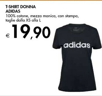 Bennet Adidas T-shirt Donna offerta