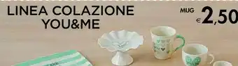 Bennet Linea Colazione You& Me Mug offerta