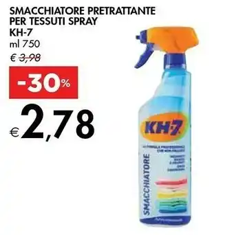 Bennet Kh-7 Smacchiatore Pretrattante Per Tessuti Spray offerta