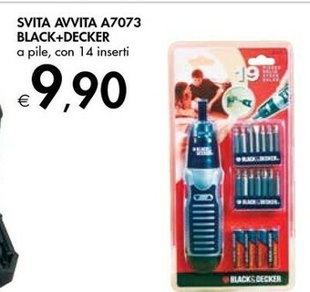 Bennet Black+decker Svita Avvita A7073 offerta