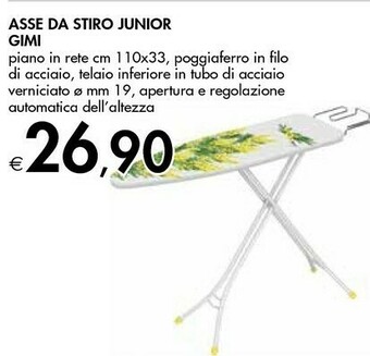 Bennet Gimi Asse Da Stiro Junior offerta