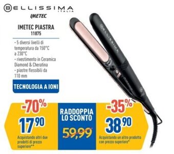 FreeShop IMETEC PIASTRA 11875 offerta
