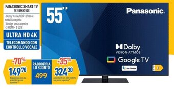 FreeShop PANASONIC SMART TV TX-55MX700E 55" offerta