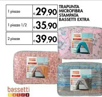 Bennet Bassetti Microfibra Stampata offerta