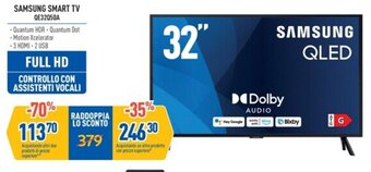 FreeShop SAMSUNG SMART TV QE32050A 32" offerta