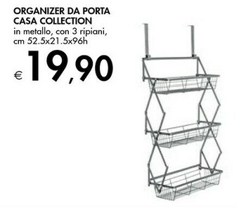 Bennet Casa Collection Organizer Da Porta offerta