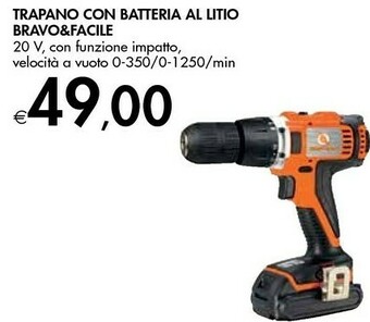 Bennet Bravo & Facile Trapano Con Batteria Al Litio offerta