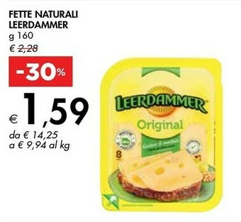 Bennet Leerdammer Original 8 Fette 160 G(ml) offerta