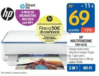 FreeShop HP MULTIFUNZIONE ENVY 6010E offerta