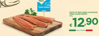 Bennet Filetto Di Trota Iridea Salmonata offerta