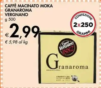 Bennet Vergnano 1882 - Caffè 500 G(ml) offerta