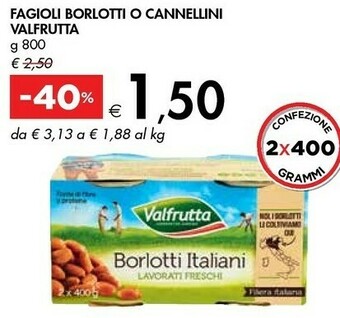 Bennet Valfrutta Borlotti Italiani Lavorati Freschi offerta