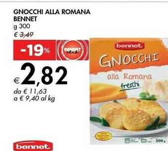 Bennet Gnocchi Alla Romana offerta