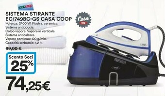 Coop Casa Coop Sistema Stirante C1749bc-gs offerta