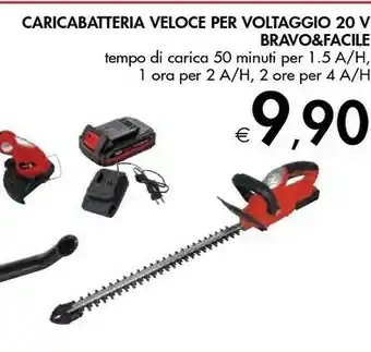 Bennet Bravo & Facile Caricabatteria Veloce Per Voltaggio offerta