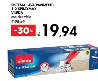 Bennet Vileda Box Revolution Sistema Lavapavimenti offerta