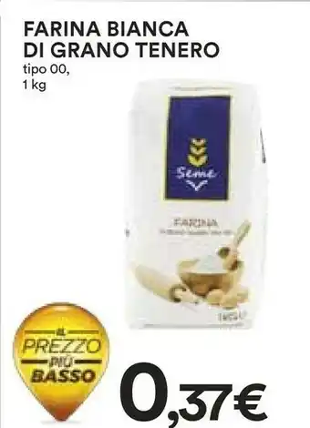 Coop Seme - Farina Di Grano Tenero Tipo 00 1000 G(ml) offerta