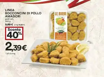 Coop Amadori Bocconcini Di Pollo offerta
