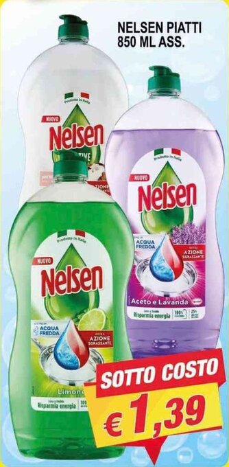 Maury's NELSEN PIATTI 850 ML ASS. offerta