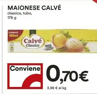 Coop Calvè Calve Maionese Classica 176 G offerta