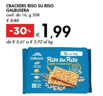 Bennet Galbusera Riso Su Riso offerta