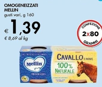 Bennet Mellin Omogeneizzati offerta